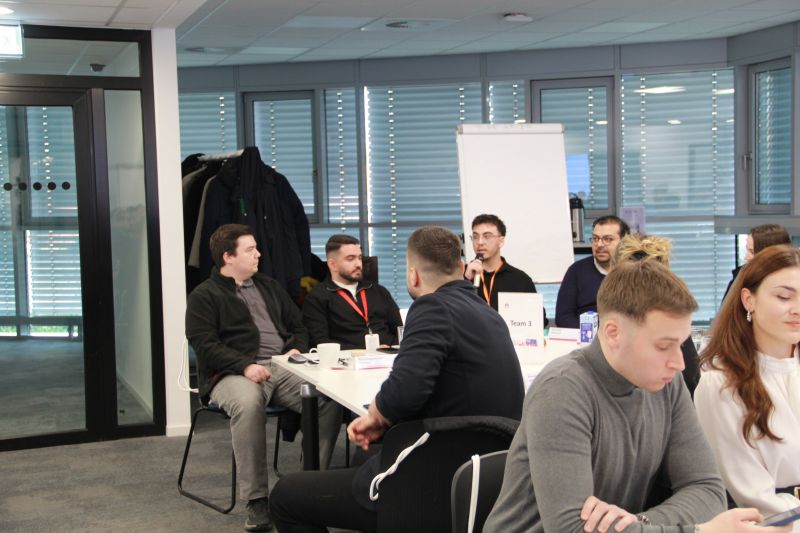 A team workshop in Düsseldorf
